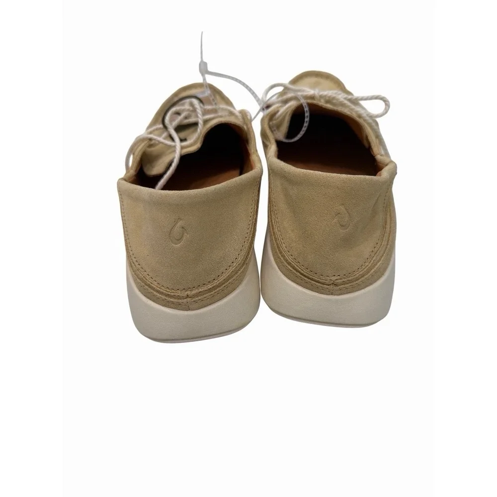 Olukai Men's Ka'a Driver Suede In Golden Sand Golden Sand Size 11 NWT